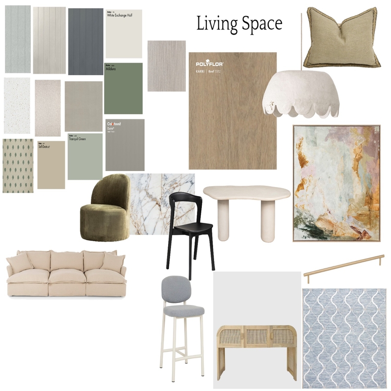 Living Space Mood Board by jenniferD on Style Sourcebook