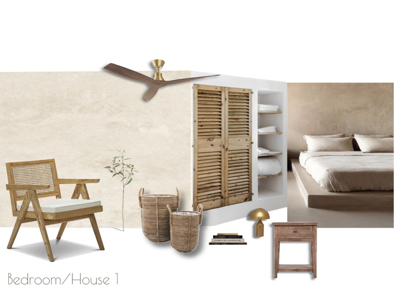 THNOS BEDROOM1 Interior Design Mood Board by venetimar