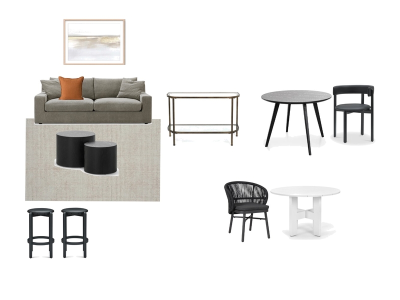 April Eastbourne 1 bedroom Units Interior Design Mood Board by Bronwynblue