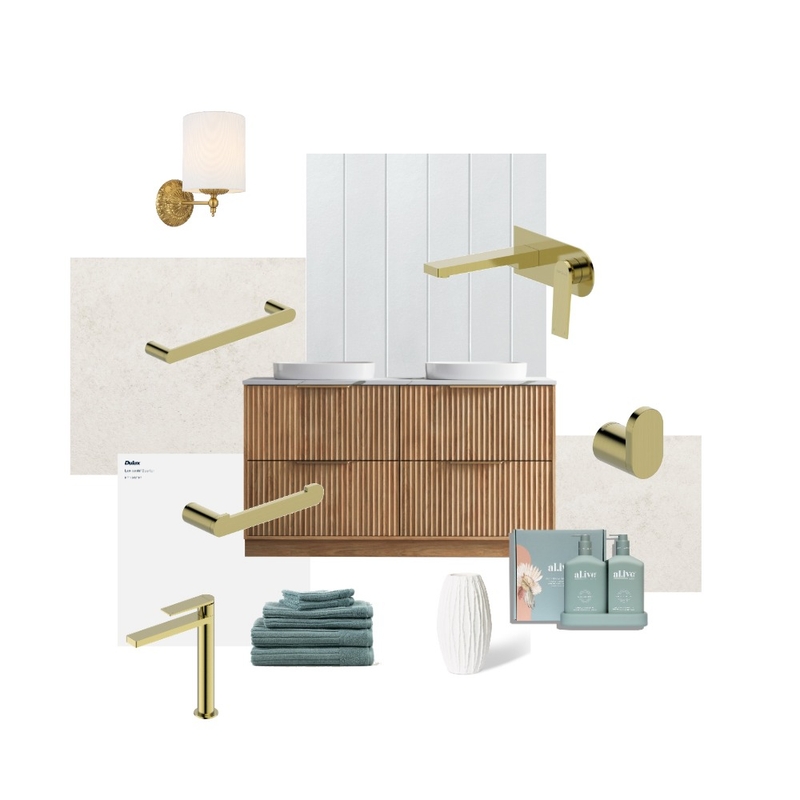 Brushed Brass Mood Board by ESTELLE on Style Sourcebook