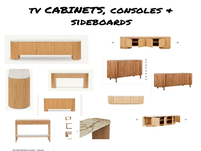 TV CABINETS & CONSOLES Mood Board by Piece of Cake on Style Sourcebook