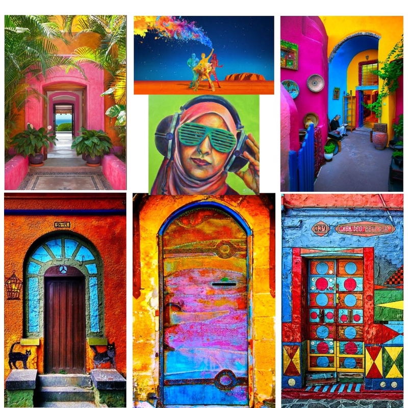 Flamboyance Portals Mood Board by House of Soul on Style Sourcebook