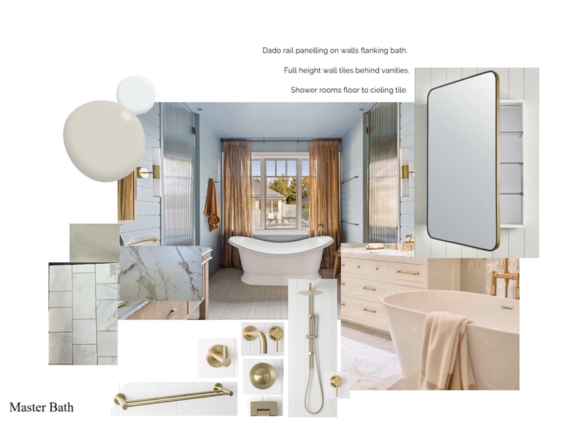Master Bath Mood Board by Amanda Webb on Style Sourcebook