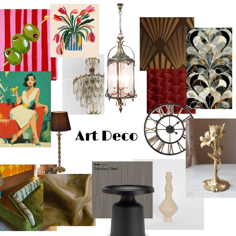 Art Deco Mood Board by Abbeyebe on Style Sourcebook