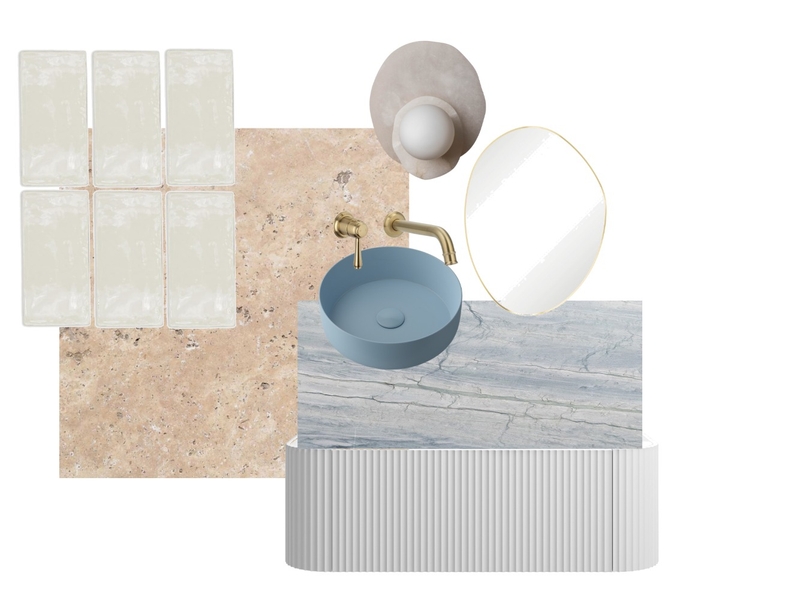 Travertine bathroom Mood Board by cdef on Style Sourcebook