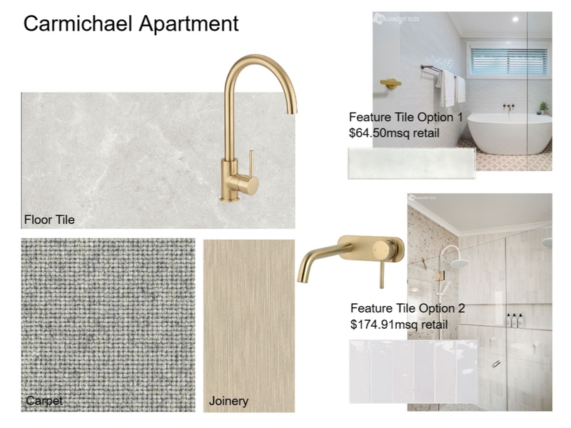 Carmichael Apartment Interior Design Mood Board by lsimons