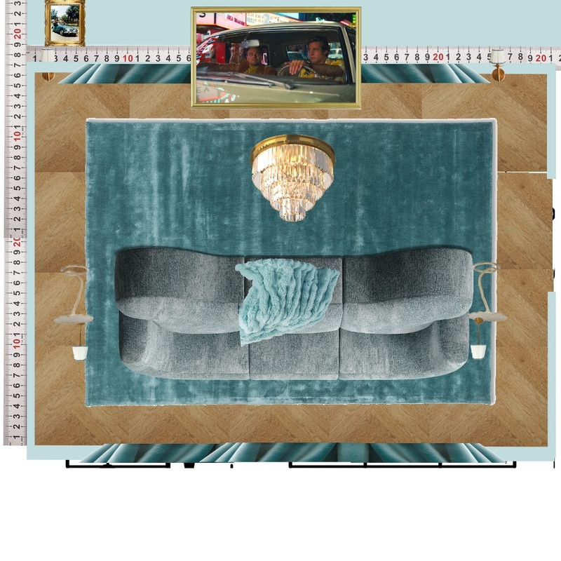 Cinema Blue Colour Drench Mood Board by dl2407 on Style Sourcebook