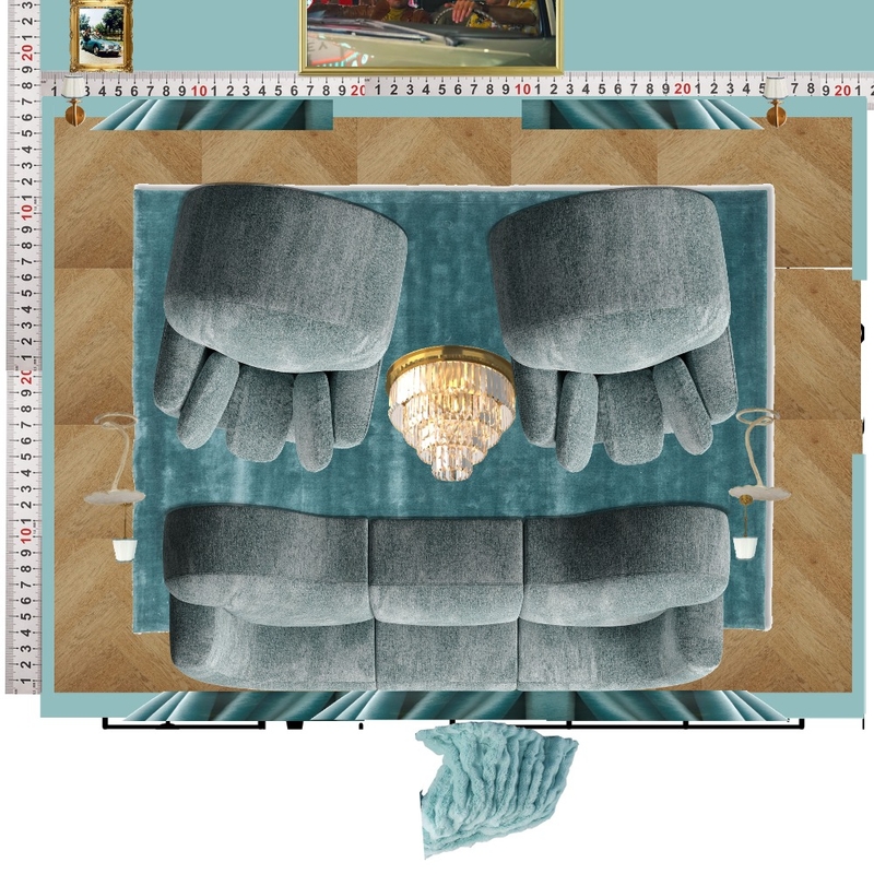 Cinema Blue Colour Drench Mood Board by dl2407 on Style Sourcebook