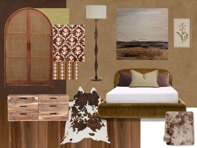 Earthy Bedroom Mood Board by Annie Mae on Style Sourcebook