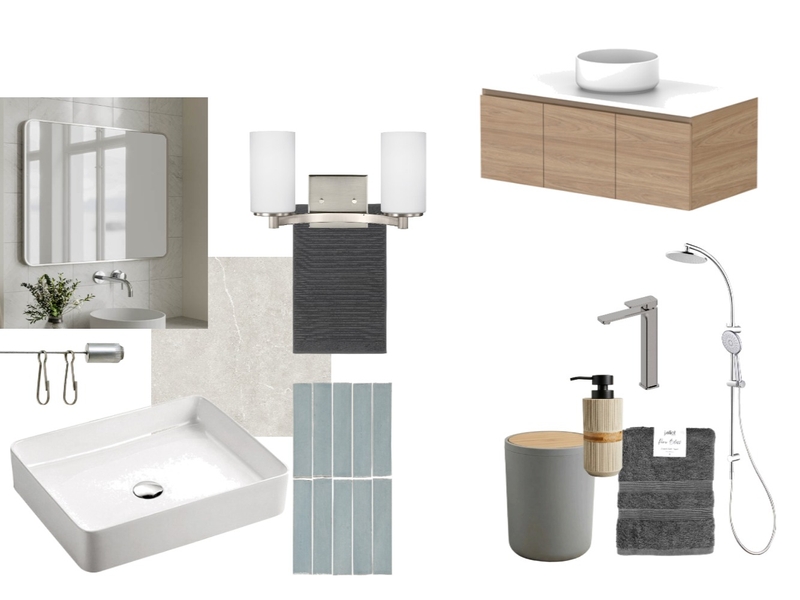 baño Interior Design Mood Board by Milena Florencia