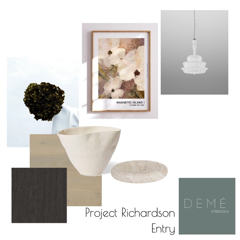 Project Richardson Entry Mood Board by Demé Interiors on Style Sourcebook