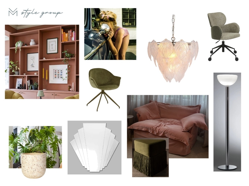 Office - Park Pl Interior Design Mood Board by The VM Style Group