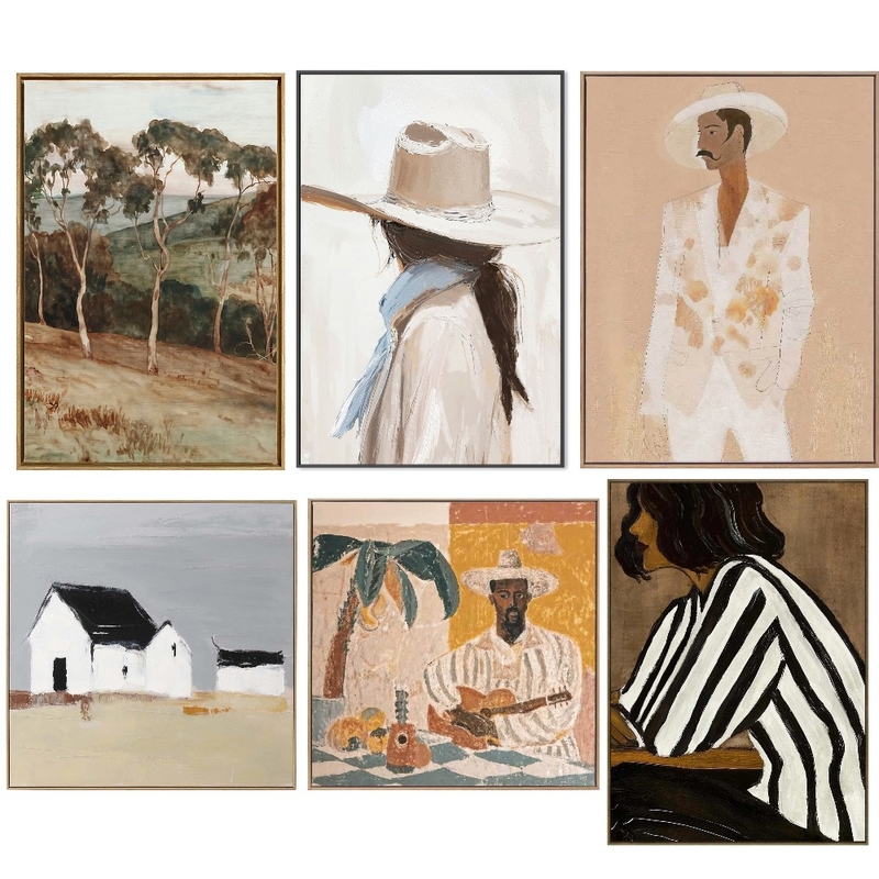 Art Interior Design Mood Board by Rhiannon Lee, Atelier Intelligence Co Pty Ltd