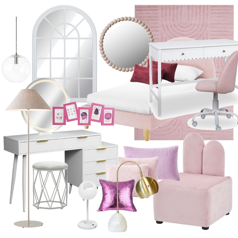 Habitación Pre Adolescente Mood Board by silvina.srdg@gmail.com on Style Sourcebook