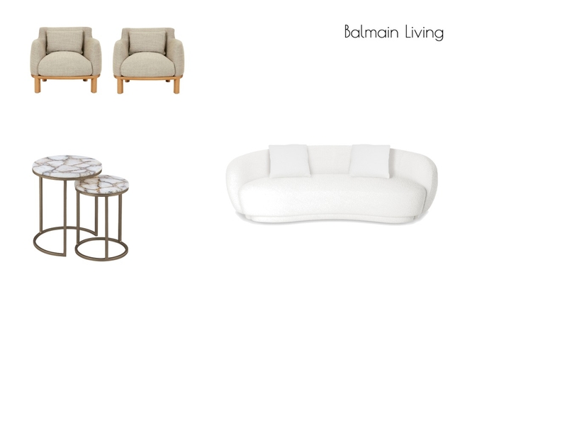 Balmain Lounge Mood Board by WendyGee on Style Sourcebook