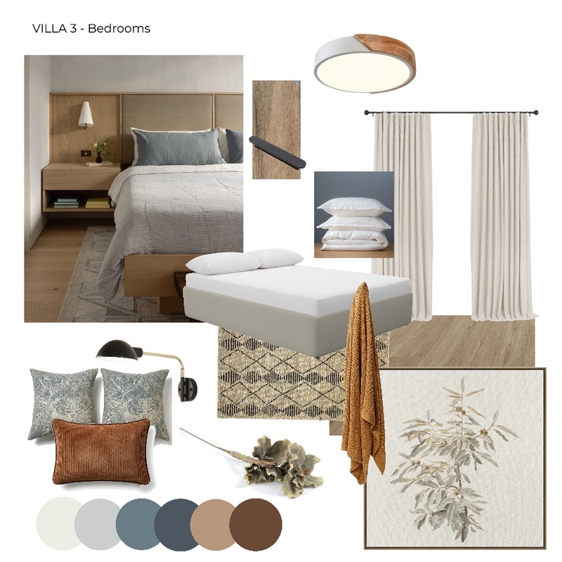 Villa 3 Bedroom Mood Board by Tanya Gumbie Design Studio on Style Sourcebook