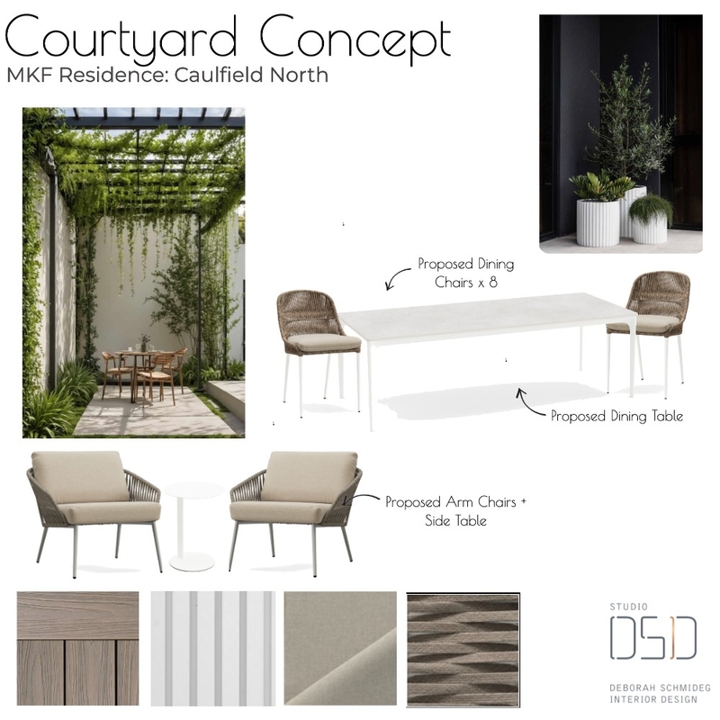 MKF Residence Interior Design Mood Board by DSID