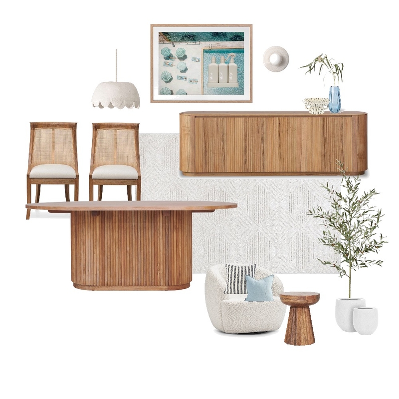 Poolside Dining Mood Board by BecCarman on Style Sourcebook
