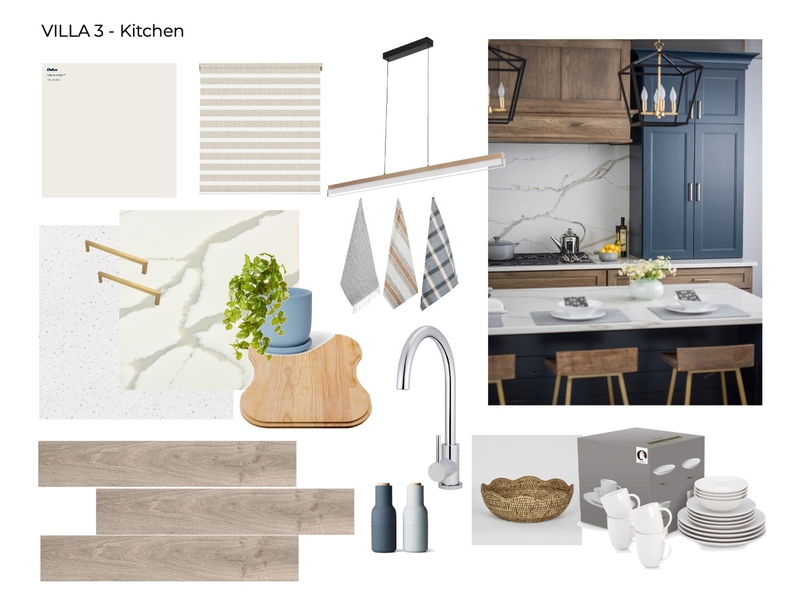 Villa 3 Kitchen Mood Board by Tanya Gumbie Design Studio on Style Sourcebook