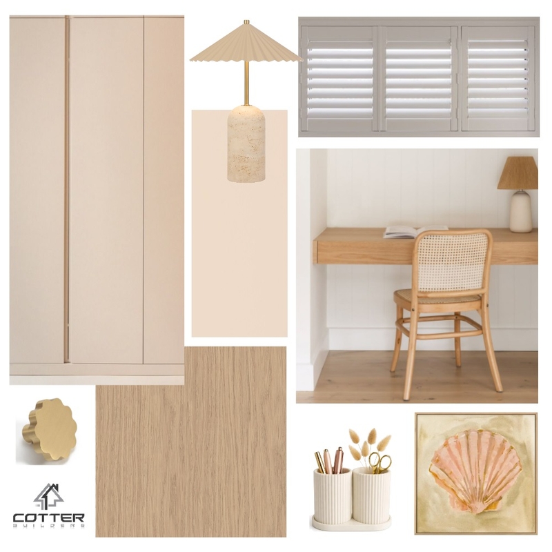 Amari - Girl's Study Nook Mood Board by Cotter Builders on Style Sourcebook