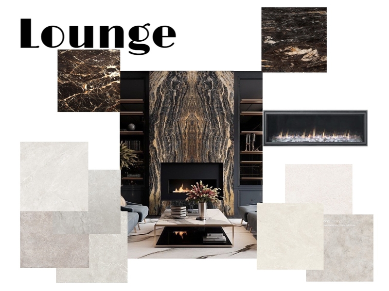 Lounge Fire Wall 2 Interior Design Mood Board by neda@archiphor.com.au Lounge Fire Wall 2 Interior Design Mood Board by neda@archiphor.com.au