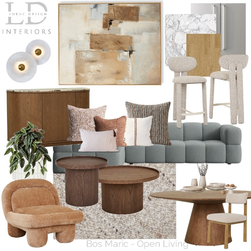 Bos Maric Open Living - New 2 Mood Board by lukacdesigninteriors on Style Sourcebook