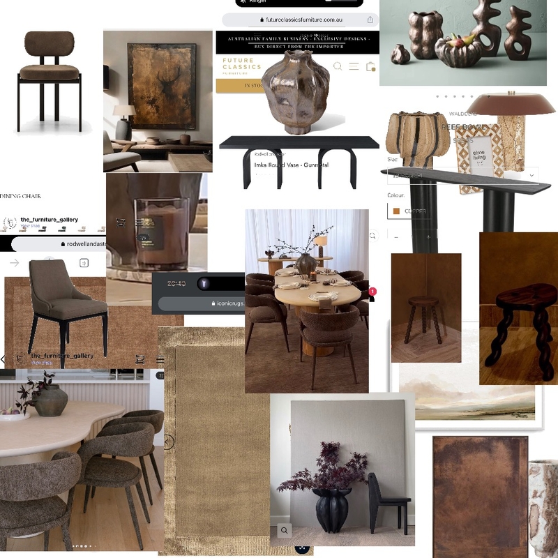 Dining area Mood Board by vids on Style Sourcebook