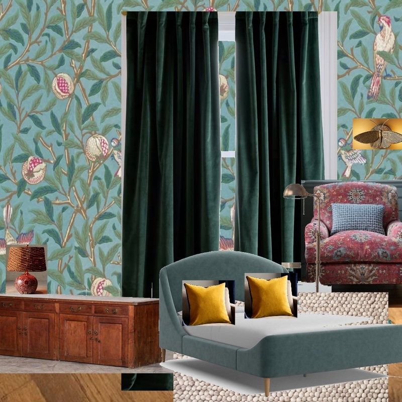 Bedroom Interior Design Mood Board by libraryhead@yahoo.com