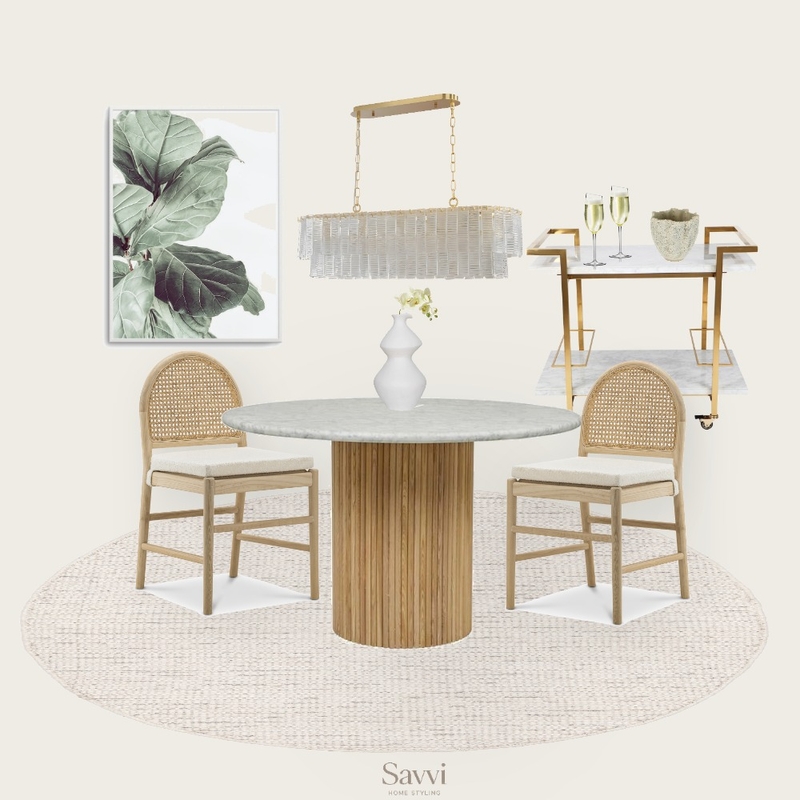 Lux Coastal Dining Mood Board by Savvi Home Styling on Style Sourcebook