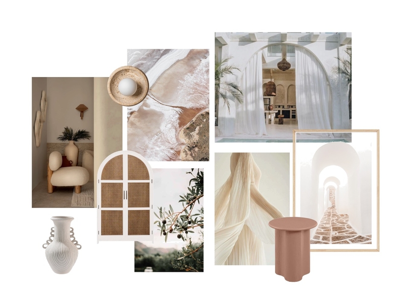 Mediterranean Interior Design Mood Board by Tahliaw