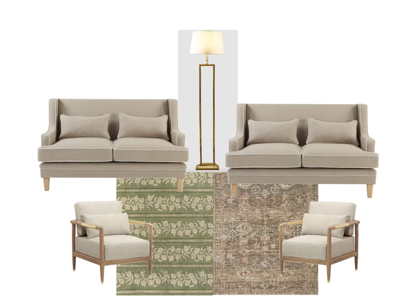 Garden Room Interior Design Mood Board by Redesign and Styled