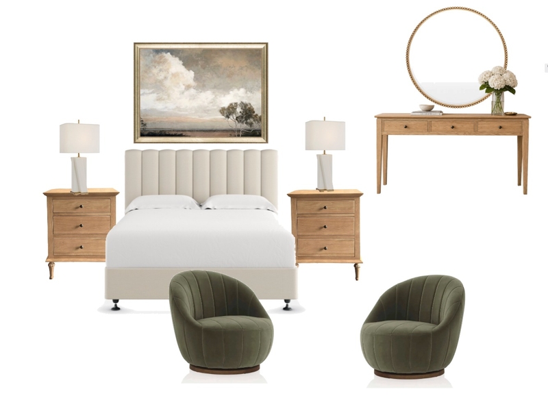 Master Bedroom Interior Design Mood Board by Redesign and Styled