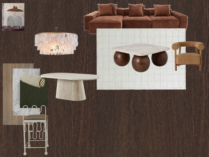 Noir Shores Side A Interior Design Mood Board by ZebDesign