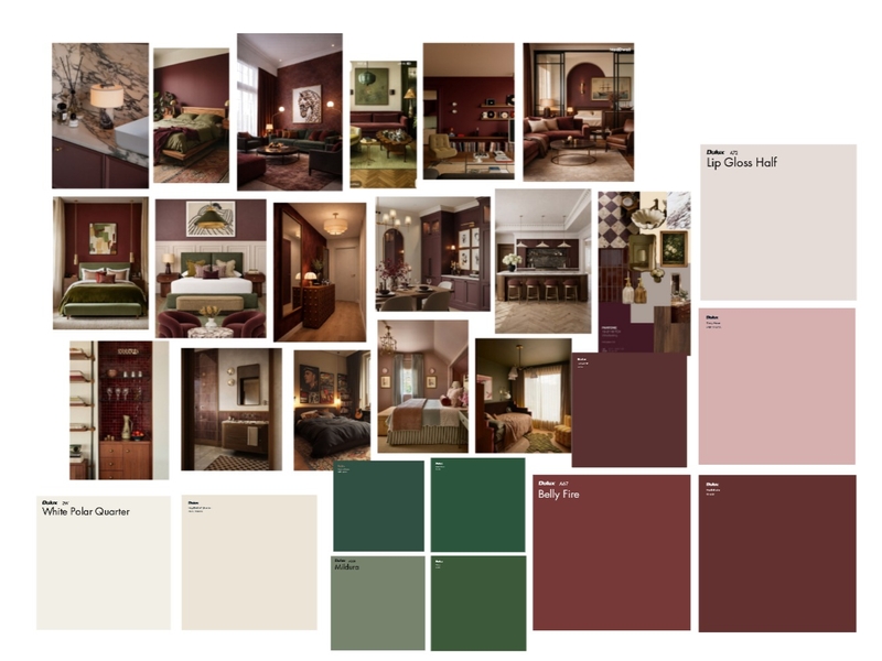 M6 Colour Palette 2 Interior Design Mood Board by LaraCav