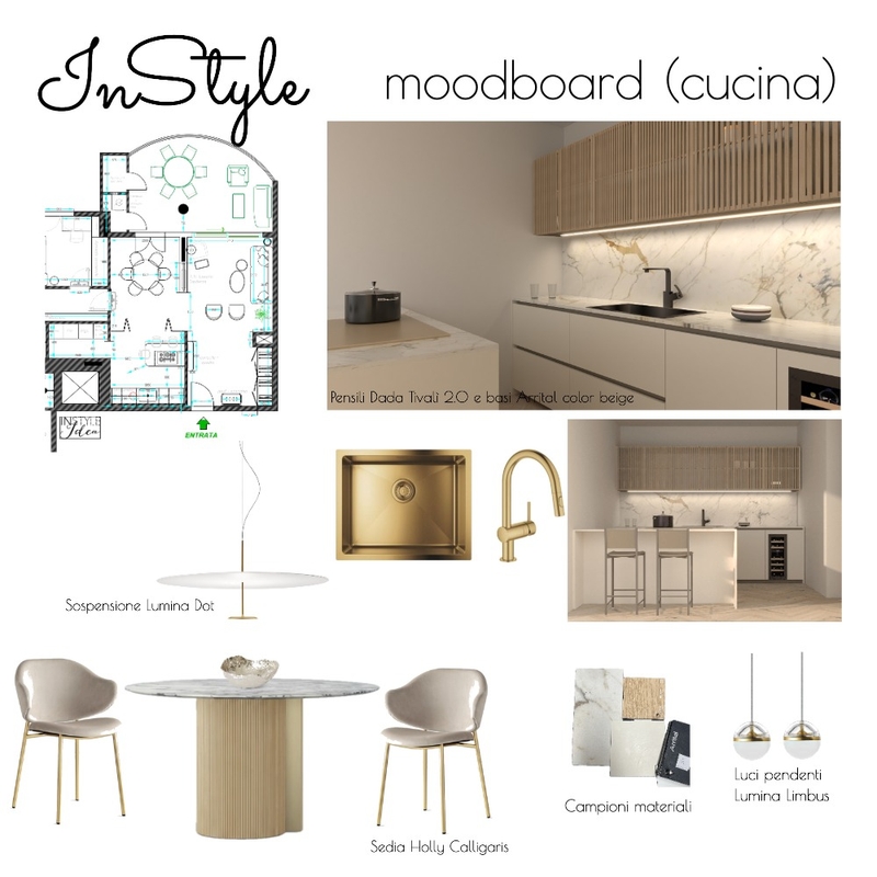 Moodboard Kitchen Ginestre 2 Interior Design Mood Board by InStyle Idea