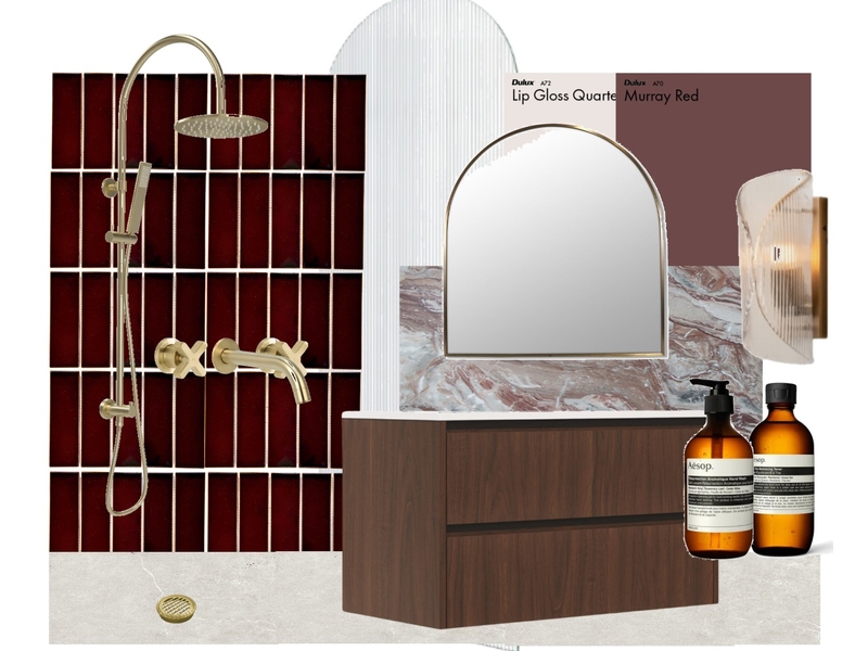 Bathroom Interior Design Mood Board by Lani_Emma