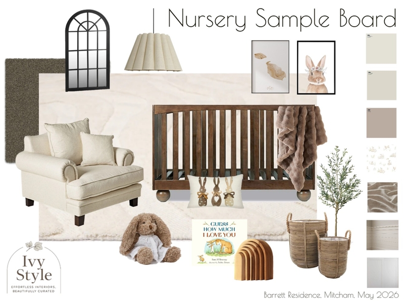Assignment 10 Sample Board Nursery Mood Board by Ivy Style on Style Sourcebook