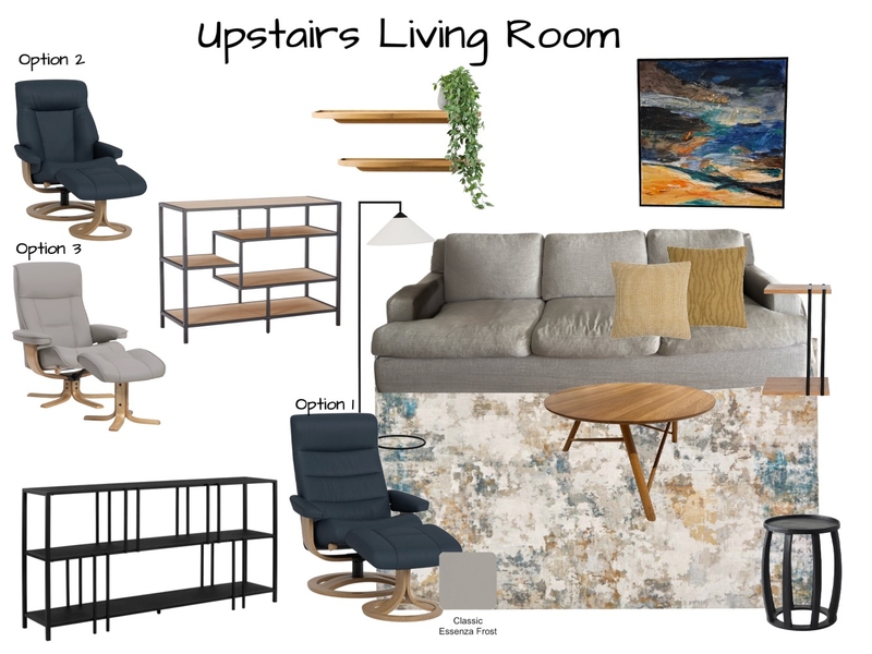 SANCHEZ - Upstairs Parents Living Room Option 2 with new chair option Mood Board by Six Castle Designs on Style Sourcebook