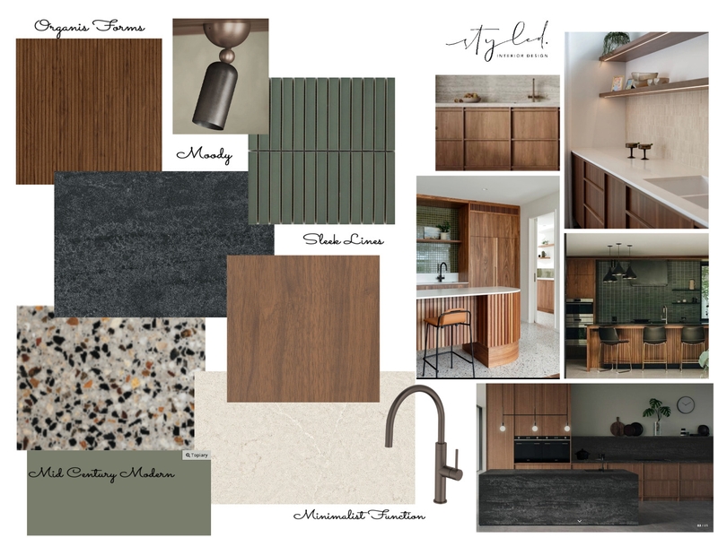 Jones - Kitchen Mood Board Interior Design Mood Board by Styled Interior Design