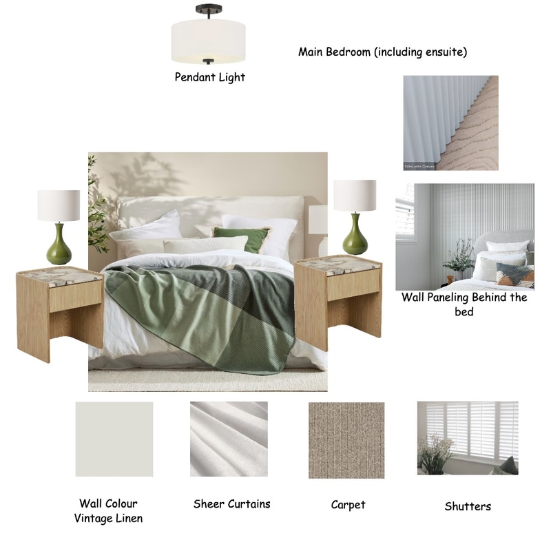 Main Bedroom including ensuite Mood Board by ADS Property Pty Ltd on Style Sourcebook