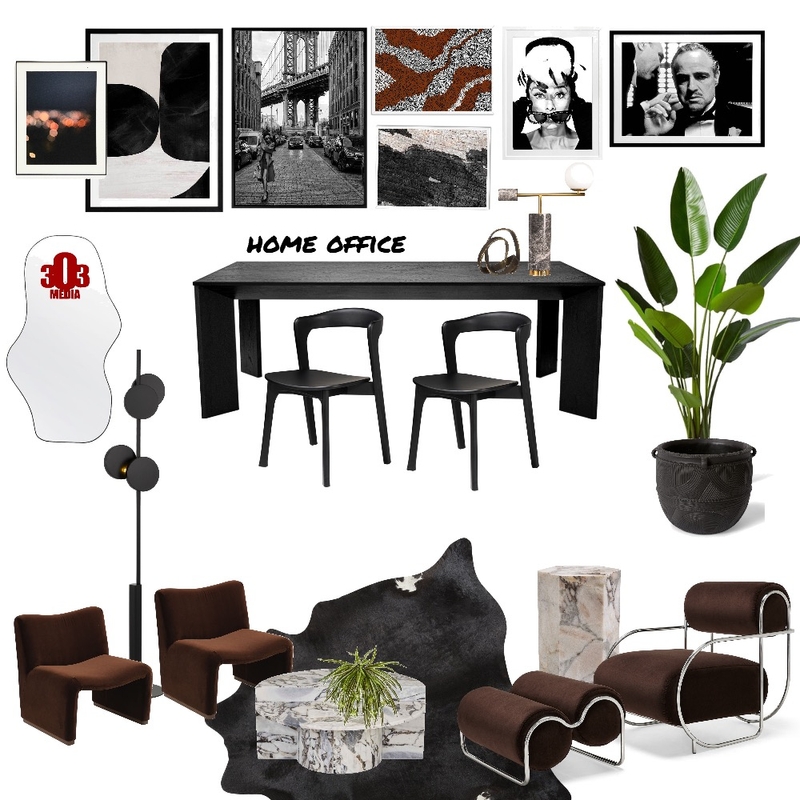 303 media home office Mood Board by hauss of styling on Style Sourcebook