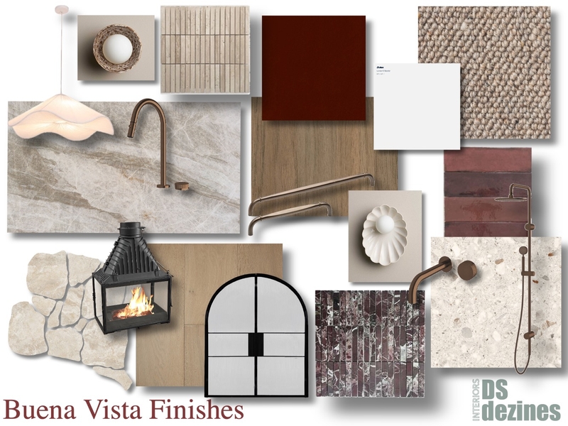 Tom Finishes Interior Design Mood Board by DSdezines Interiors