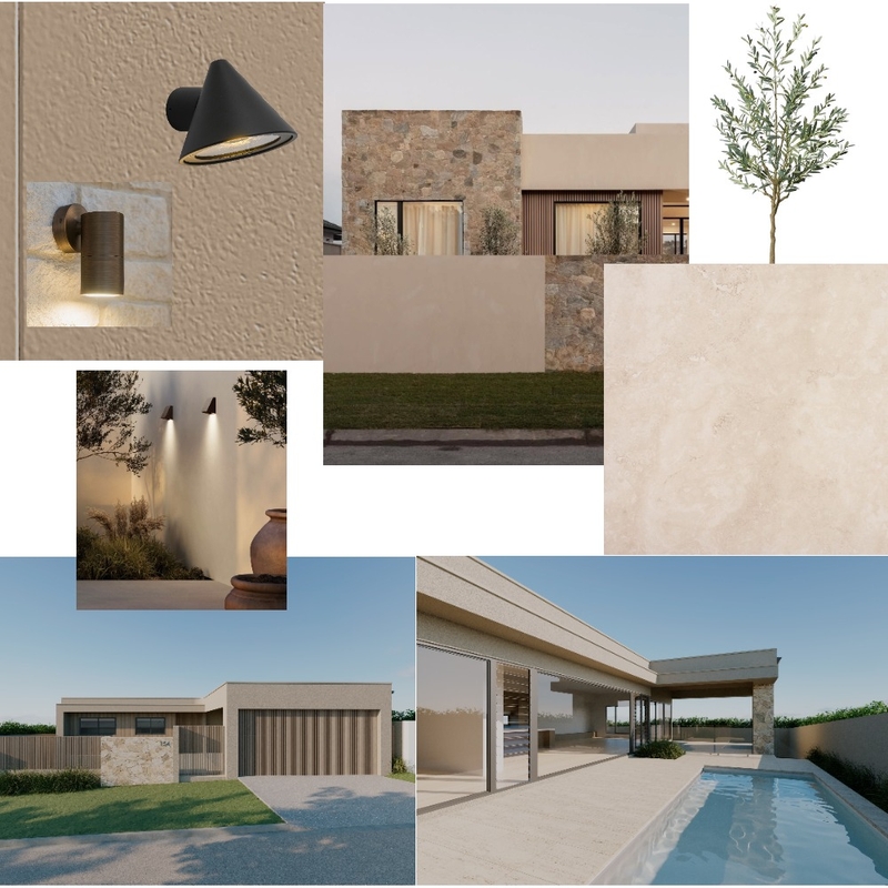 AV Exterior Mood Board by Cat Garden on Style Sourcebook