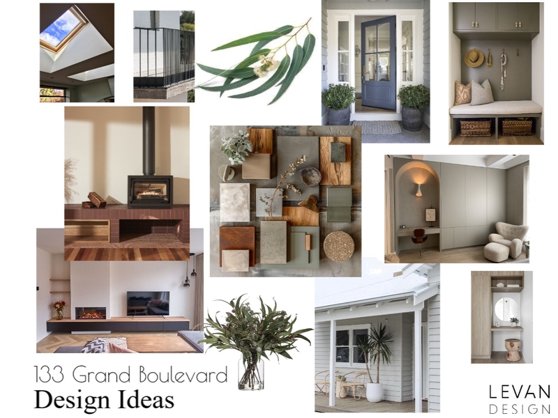 Grand Boulevard Interior Design Mood Board by Levan Design