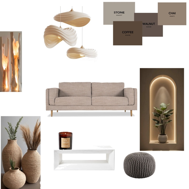 Rustic modern Mood Board by Nillamagz on Style Sourcebook