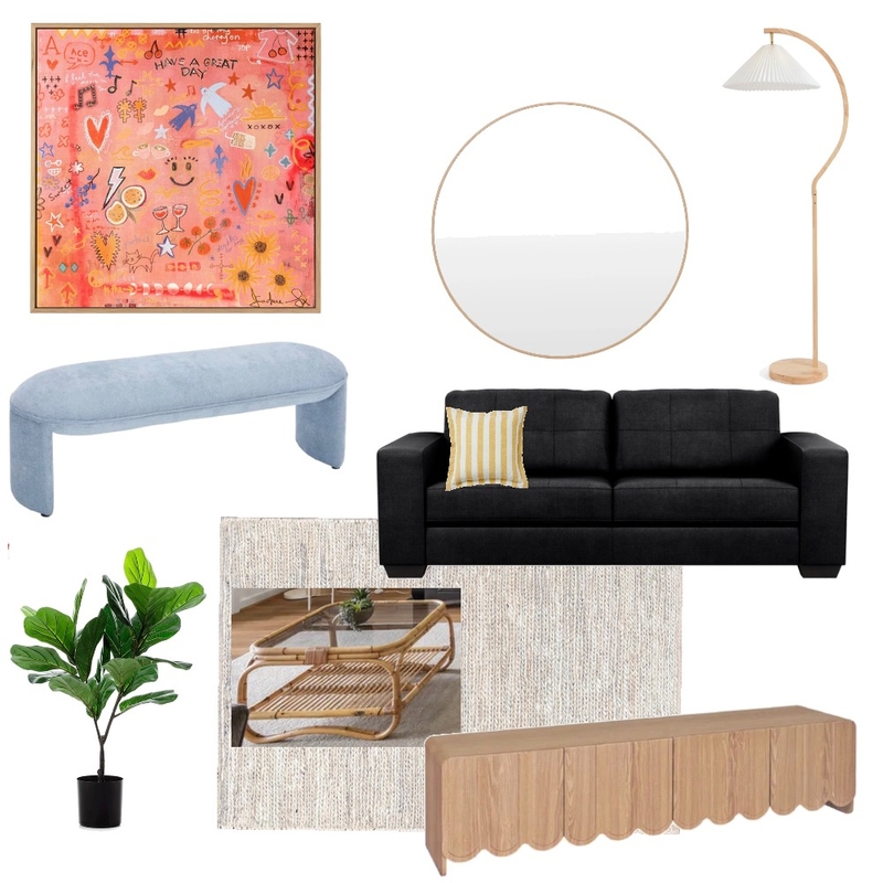 Downstairs Interior Design Mood Board by jaimiz