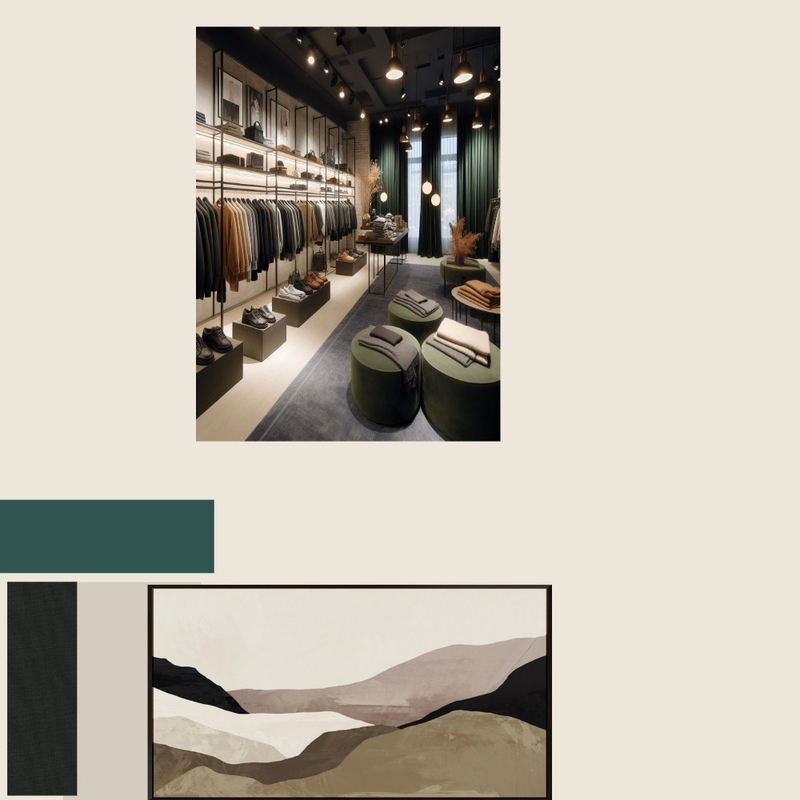 retailed store Interior Design Mood Board by antigonizervouli
