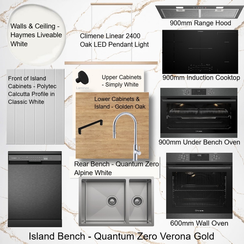 Modern Coastal Kitchen Mood Board by Our Peninsula Build on Style Sourcebook