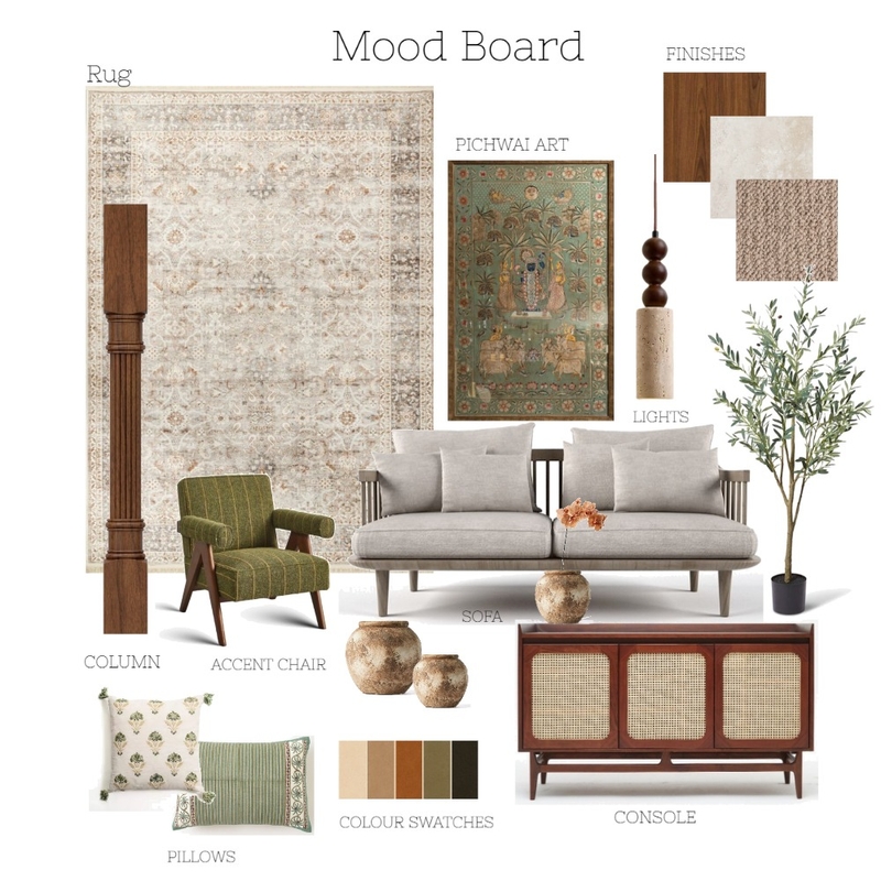 ATRI Interior Design Mood Board by DUTTA DISHA