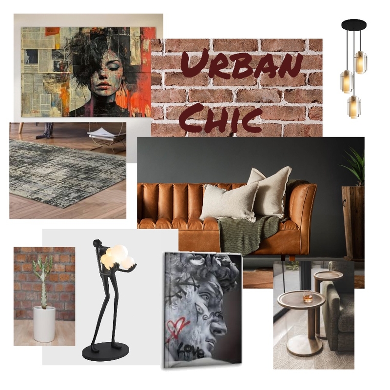 Urban Chic Mood Board by Windsorco on Style Sourcebook